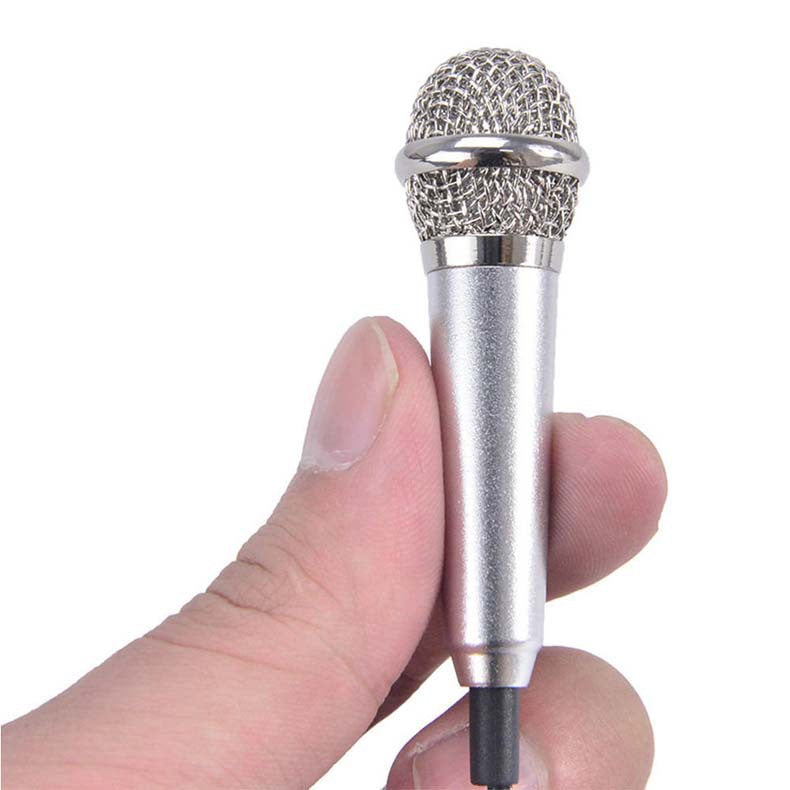 Microphones- Mini Karaoke Condenser Wired 3.5mm Microphone Mic Mobile Phone For Android Microphones- Mini Karaoke Condenser Wired 3.5mm Microphone Mic Mobile Phone For Android